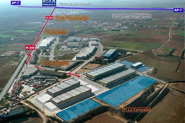 NAVE INDUSTRIAL EN VENTA EN AVINYONET DEL PENEDÉS DE 16.000 m²